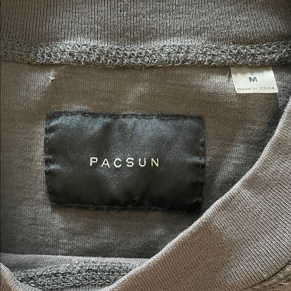 PacSun Washed Black Graphic Tee - Picture 2 of 4